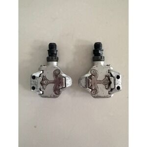 Shimano PD-A525 SPD Clipless Road Touring Pedals Silver Vintage VIA Japan